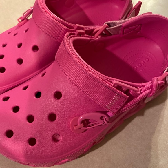 Post Malone Pink Crocs W10/M8 - Picture 2 of 4